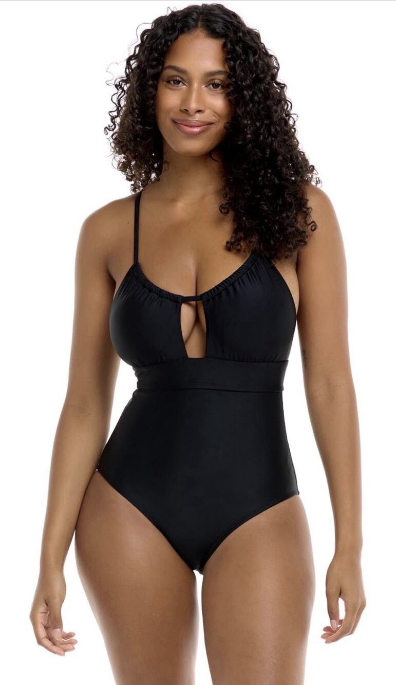 Body Glove Women's Pink Smoothies Cutout One Piece Swimsuit Size S D/DD